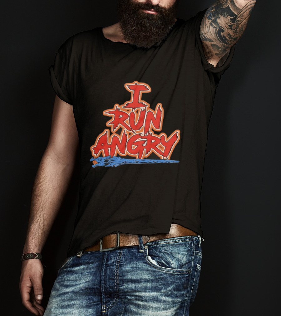 I Run Angry 2026 Tour T-Shirt