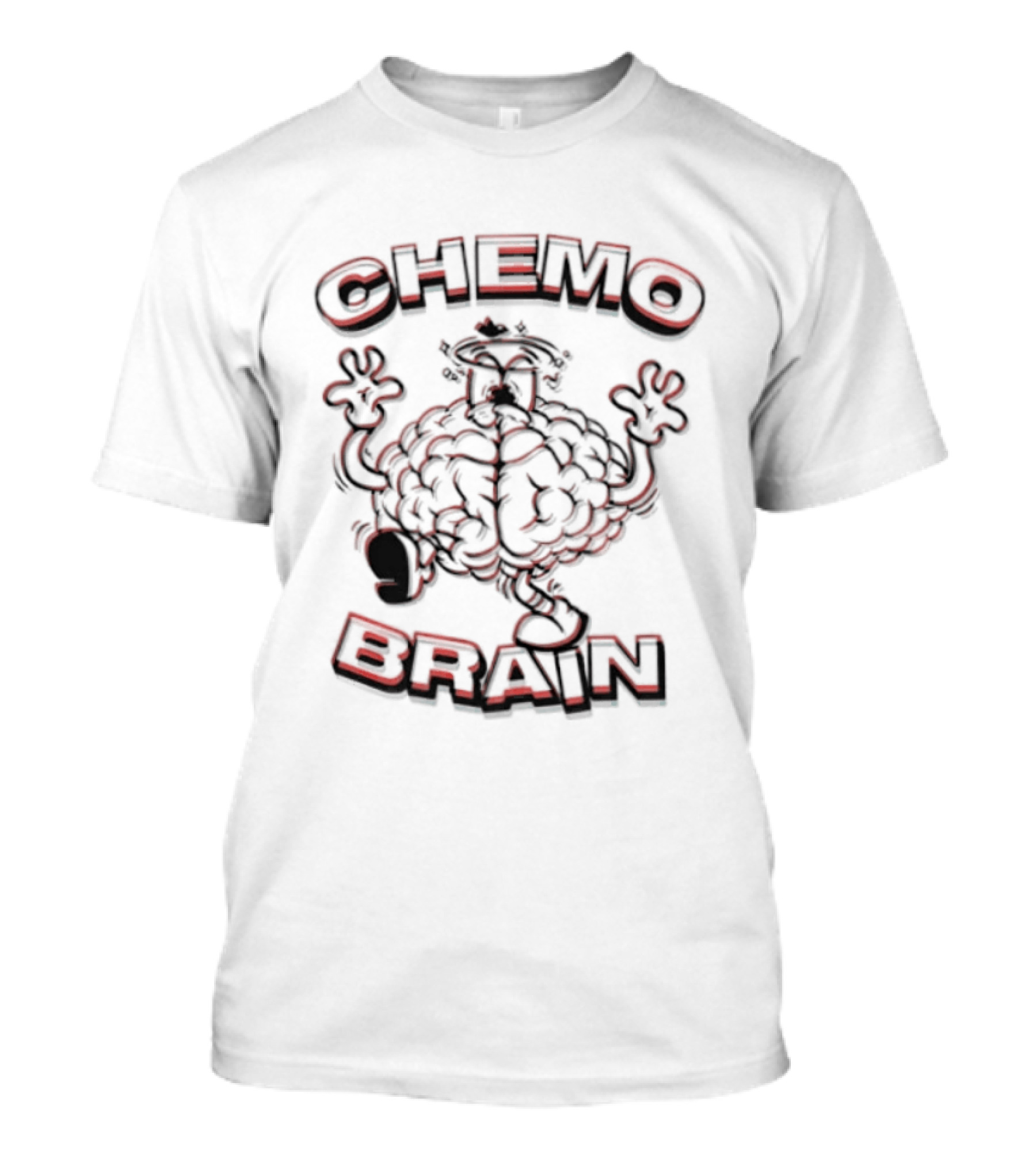 Chemo Brain Pink Social Club Cancer Hater T-Shirt