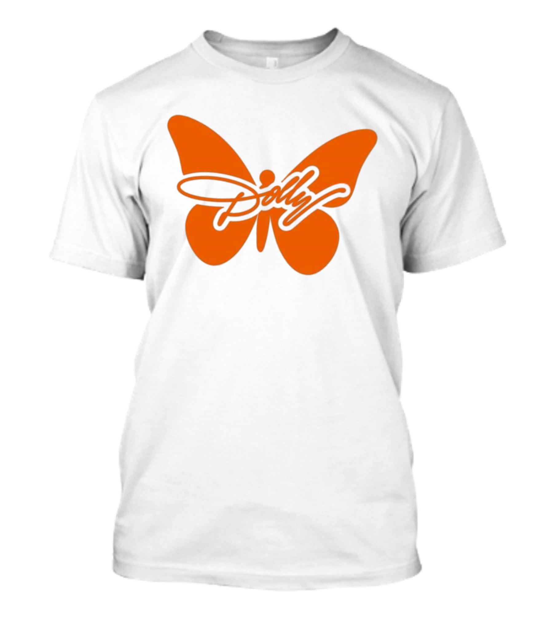 Dolly Parton Butterfly Orange Country Legend T-Shirt