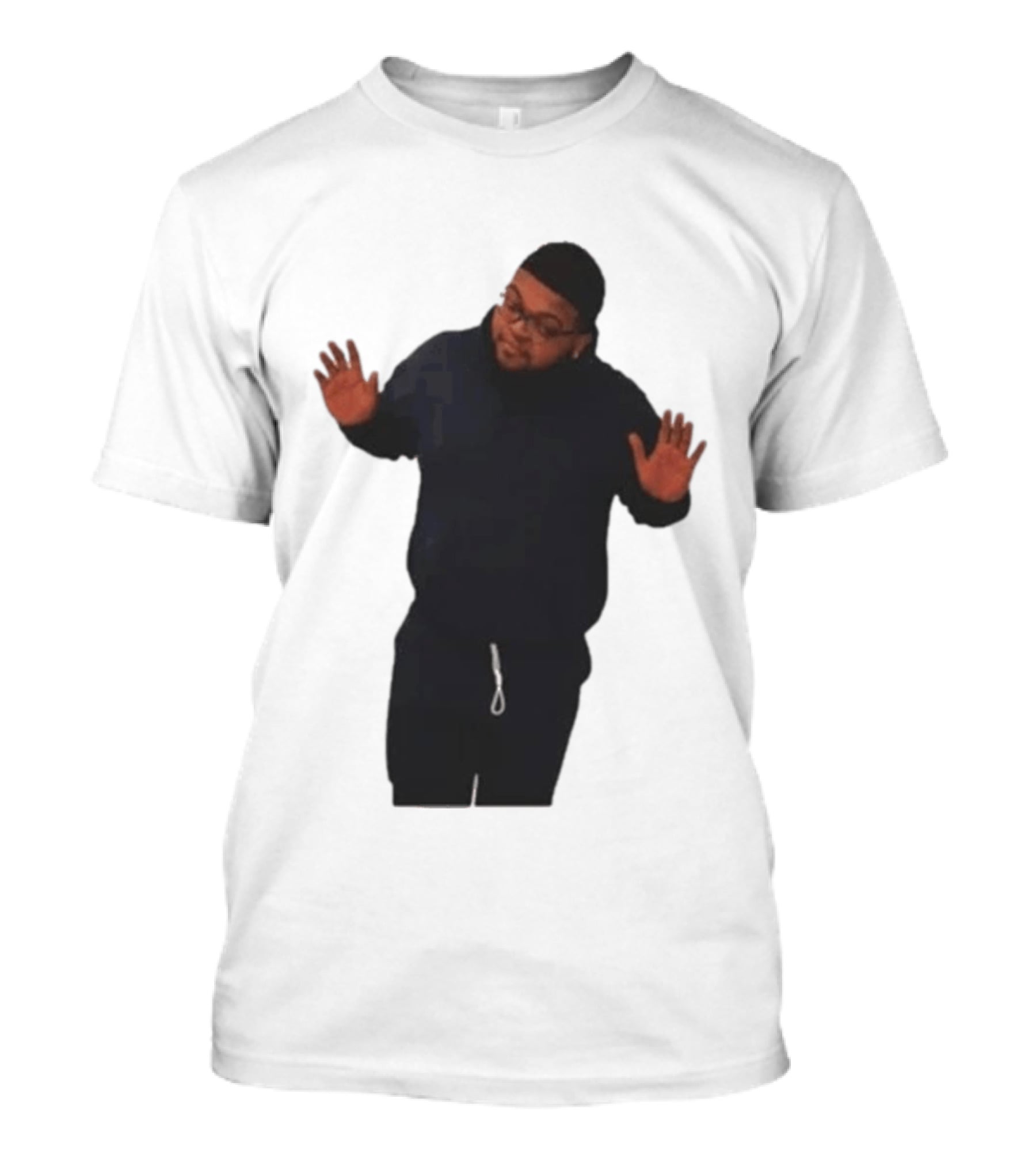 Druski Hands Up Viral Meme Pose T-Shirt