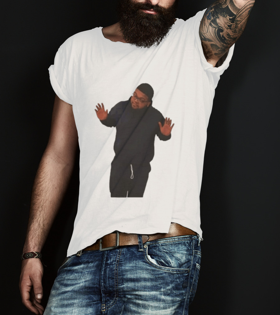 Druski Hands Up Viral Meme Pose T-Shirt