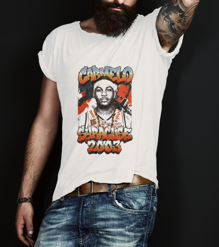 Carmelo Syracuse 2003 Basketball T-Shirt