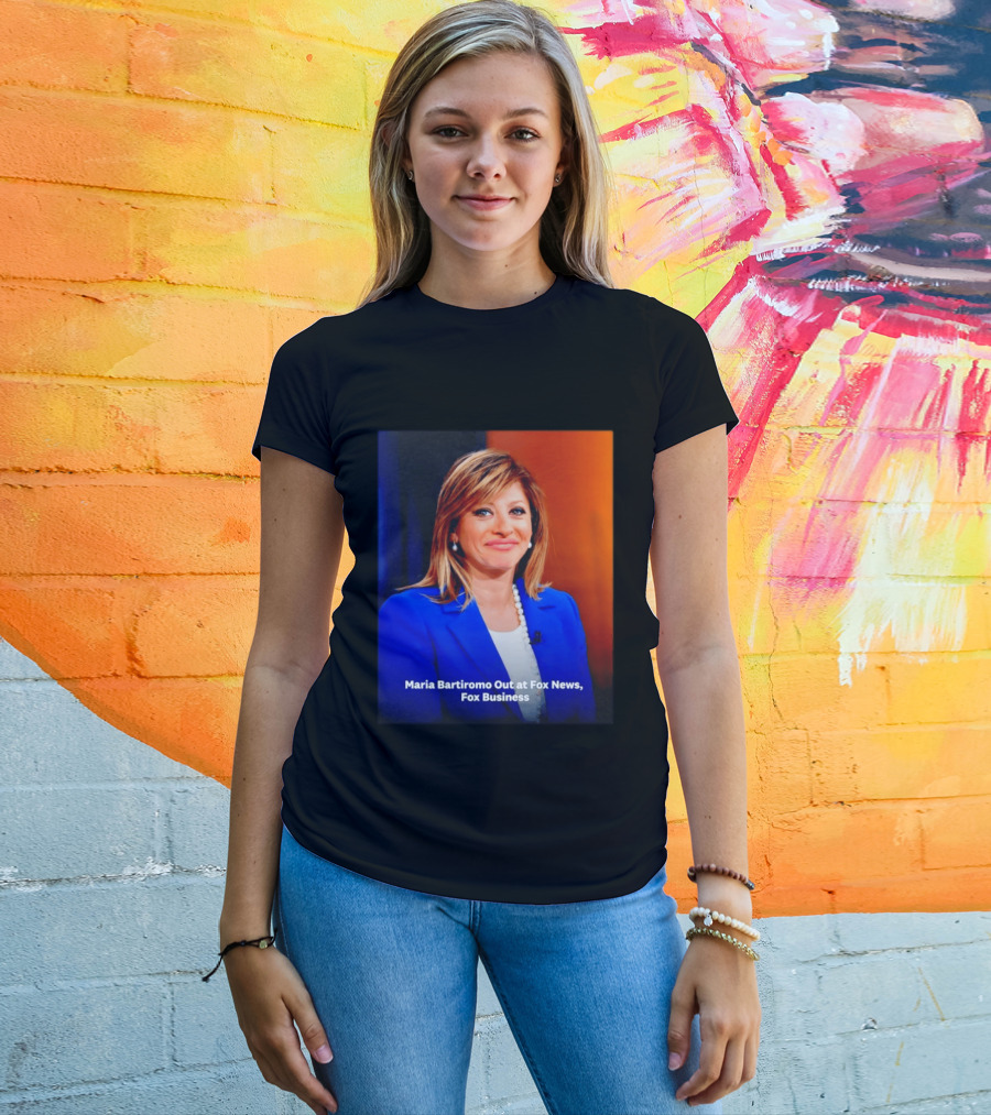Maria Bartiromo Departure Fox Business News Media T-Shirt