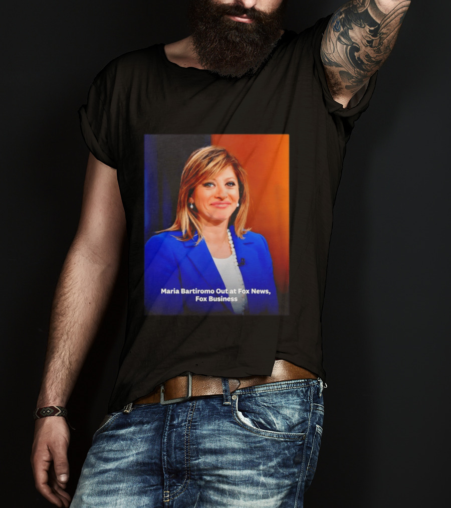 Maria Bartiromo Departure Fox Business News Media T-Shirt