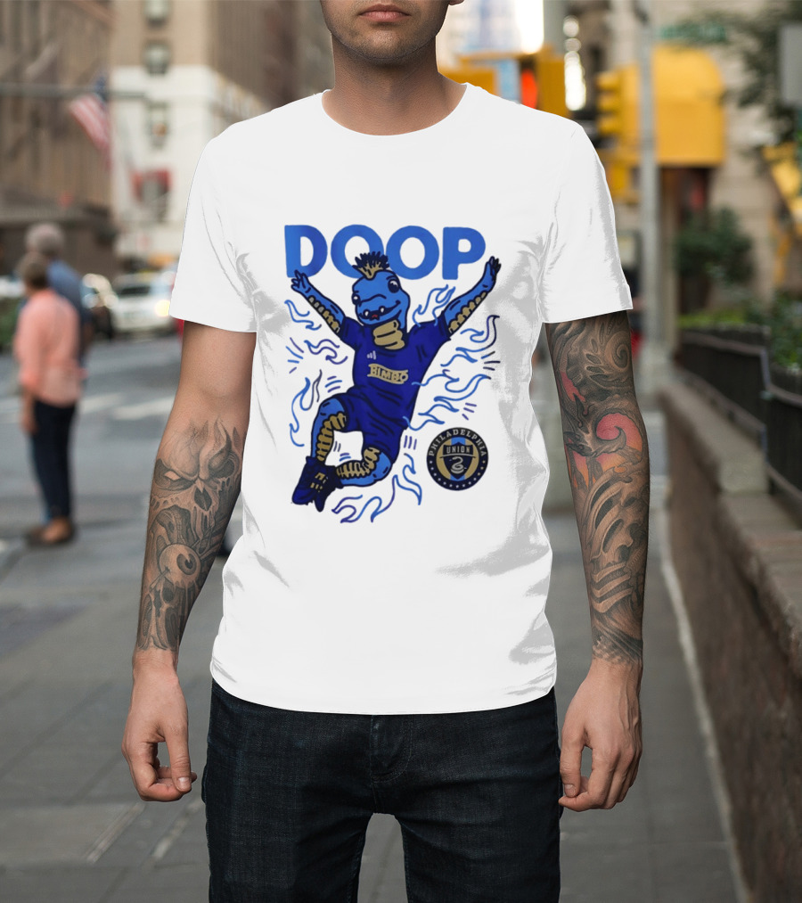 Philadelphia Union Phang Doop Celebration Bimbo Soccer T-Shirt