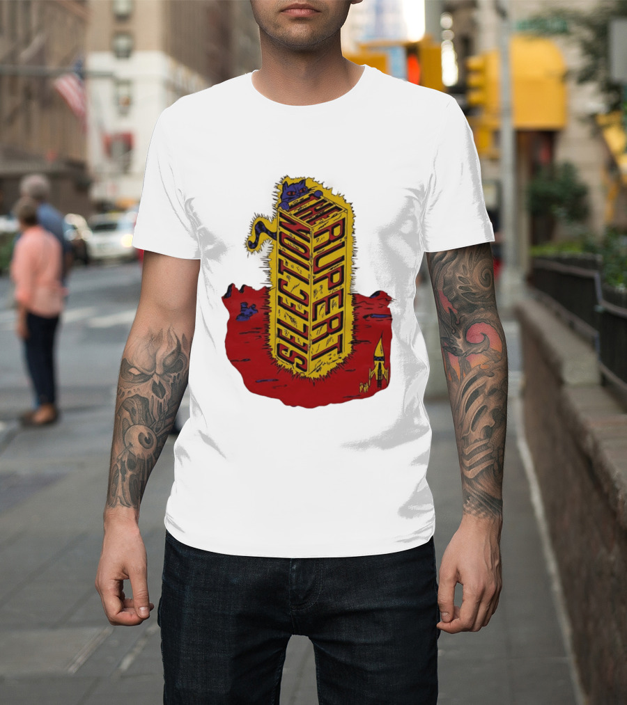 The Rupert Selection Cat Space Rocket Adventure T-Shirt