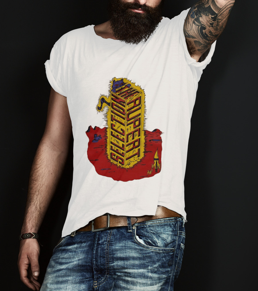 The Rupert Selection Cat Space Rocket Adventure T-Shirt