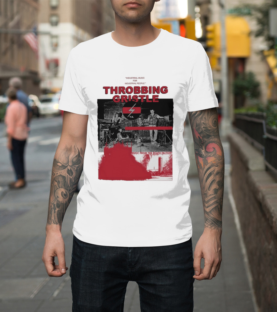 Throbbing Gristle T.G. Industrial Music From The Death Factory T-Shirt