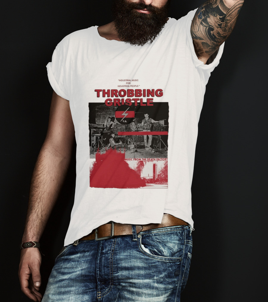 Throbbing Gristle T.G. Industrial Music From The Death Factory T-Shirt
