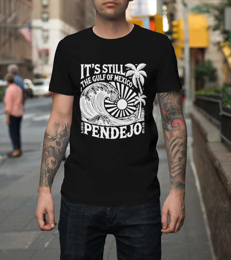 It's Still The Gulf Of Mexico Pendejo Wave Palm Sun T-Shirt