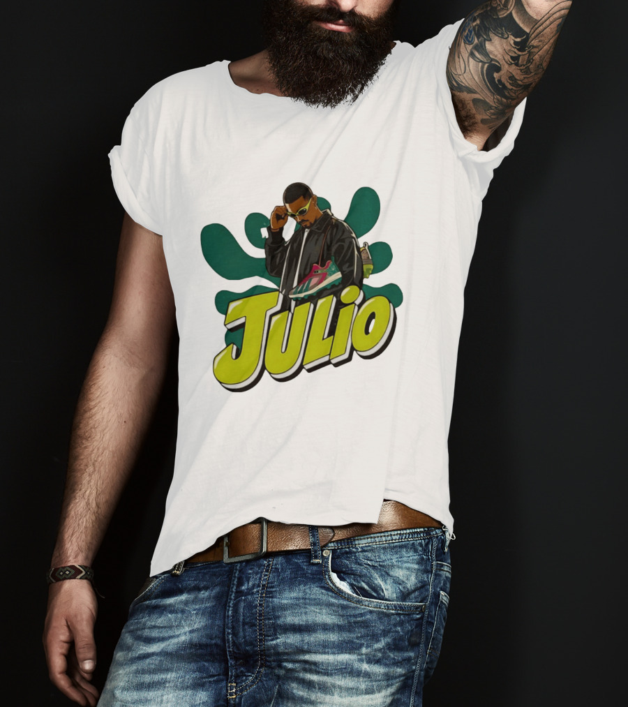 Seattle Mariners Julio Rodriguez Sneaker T-Shirt