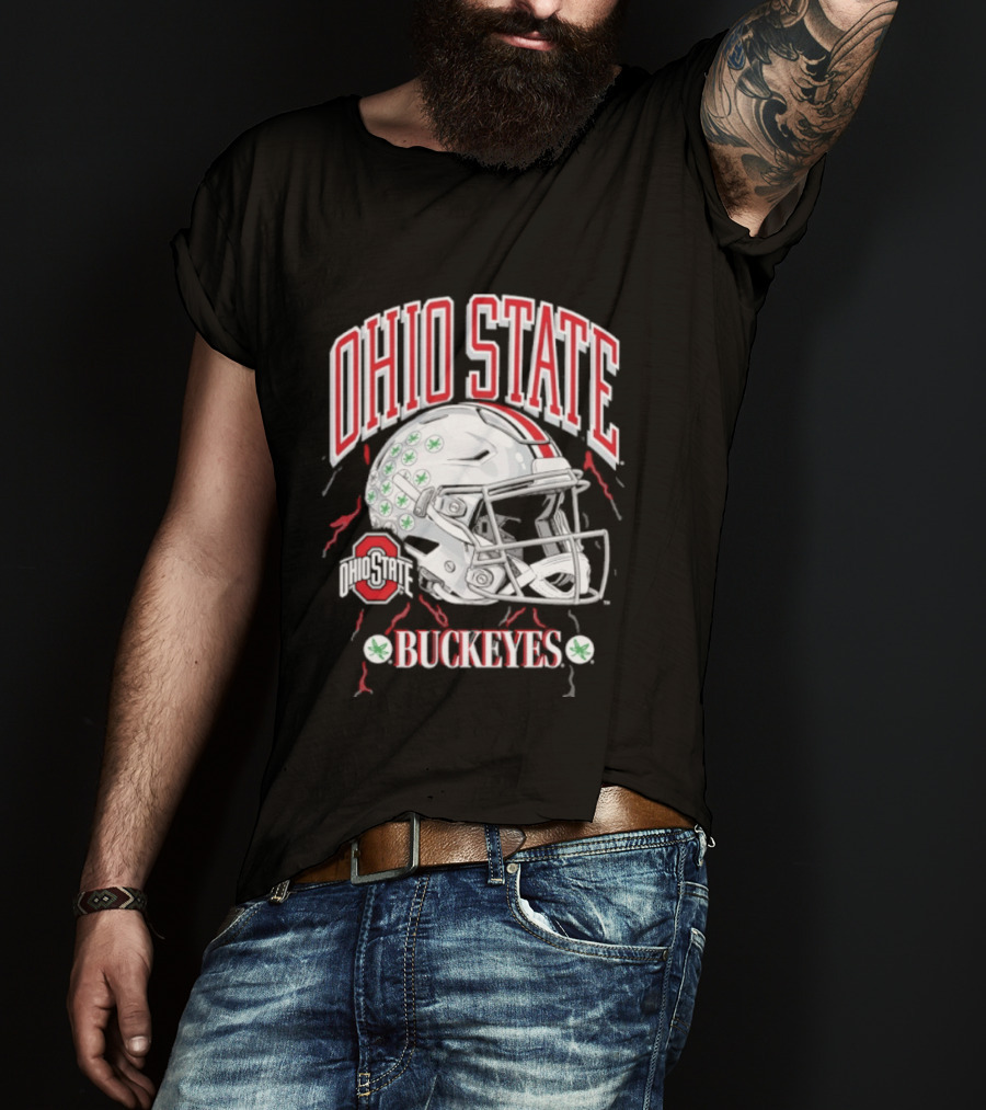 Ohio State Buckeyes 2026 College Gameday Football Helmet Buckeyes T-Shirt
