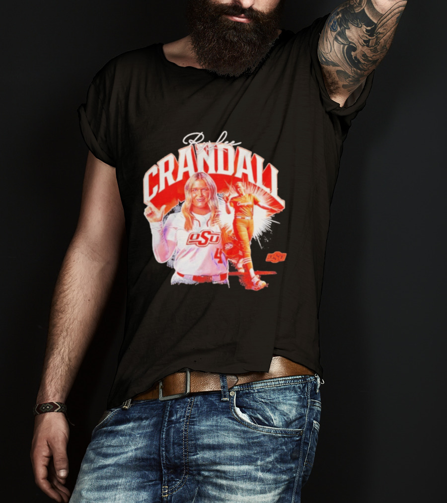 Rylee Crandall Oklahoma State Softball OSU Athlete T-Shirt