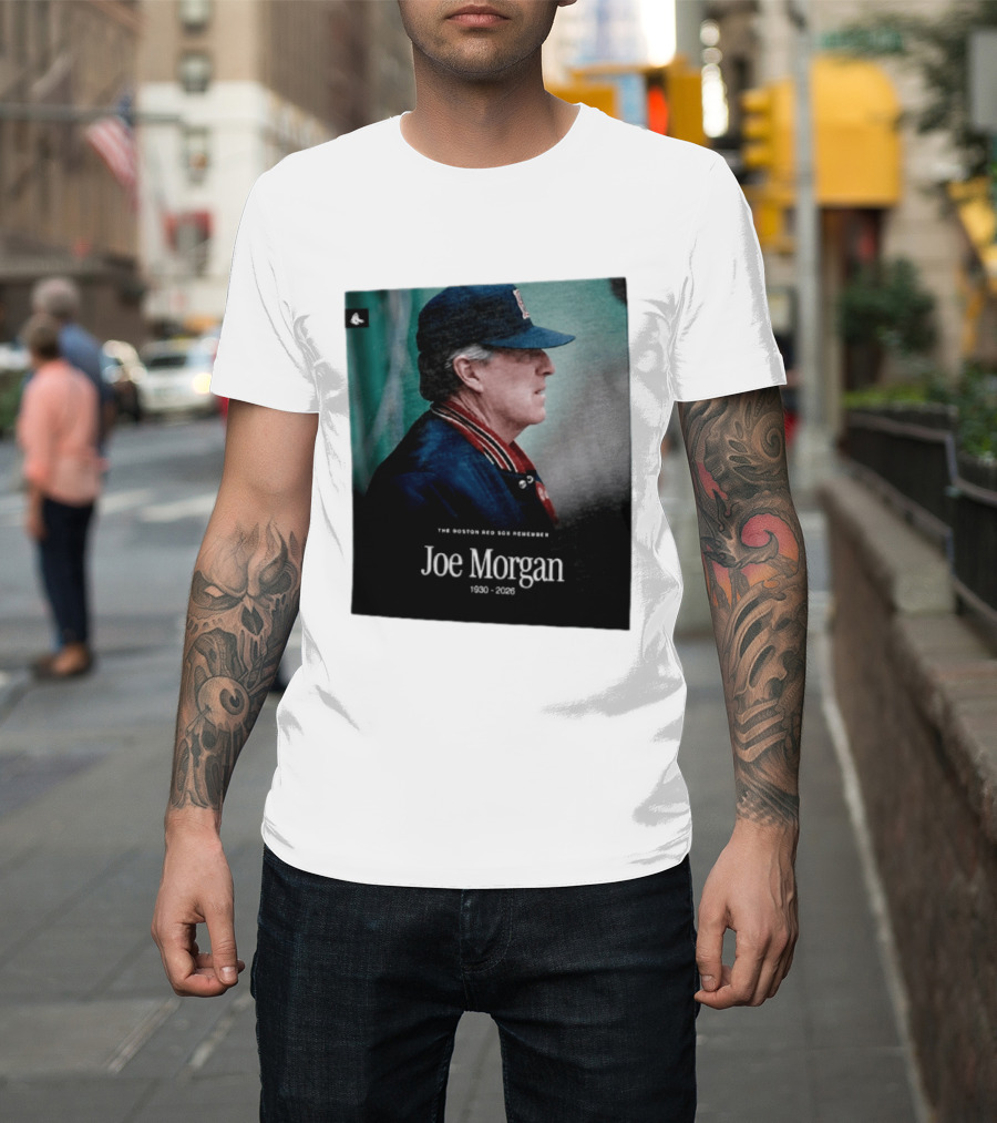 Boston Red Sox Honor Joe Morgan 1930 2026 MLB Memoriam T-Shirt