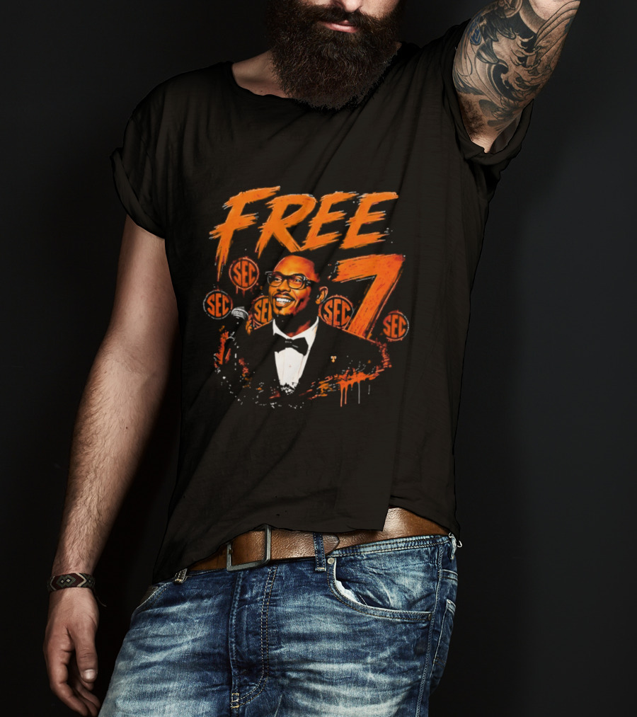 Tennessee Volunteers Arion Carter SEC Free 7 T-Shirt