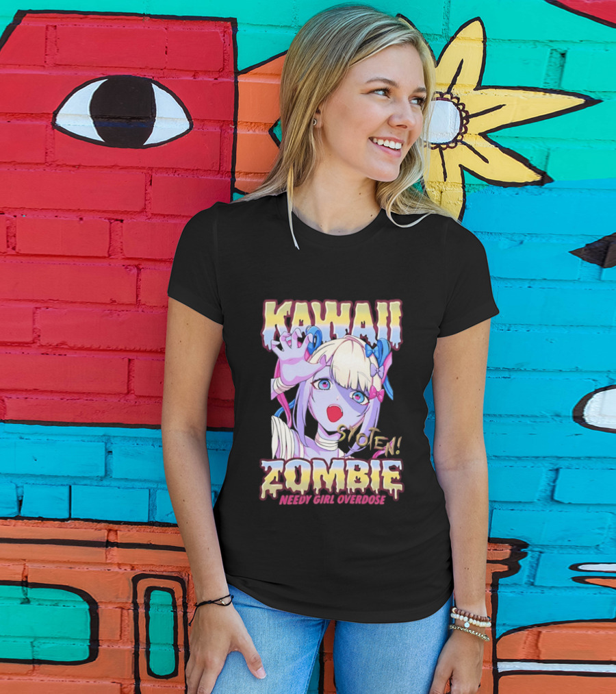 Kangel Needy Girl Overdose Kawaii Syoten Zombie Anime T-Shirt