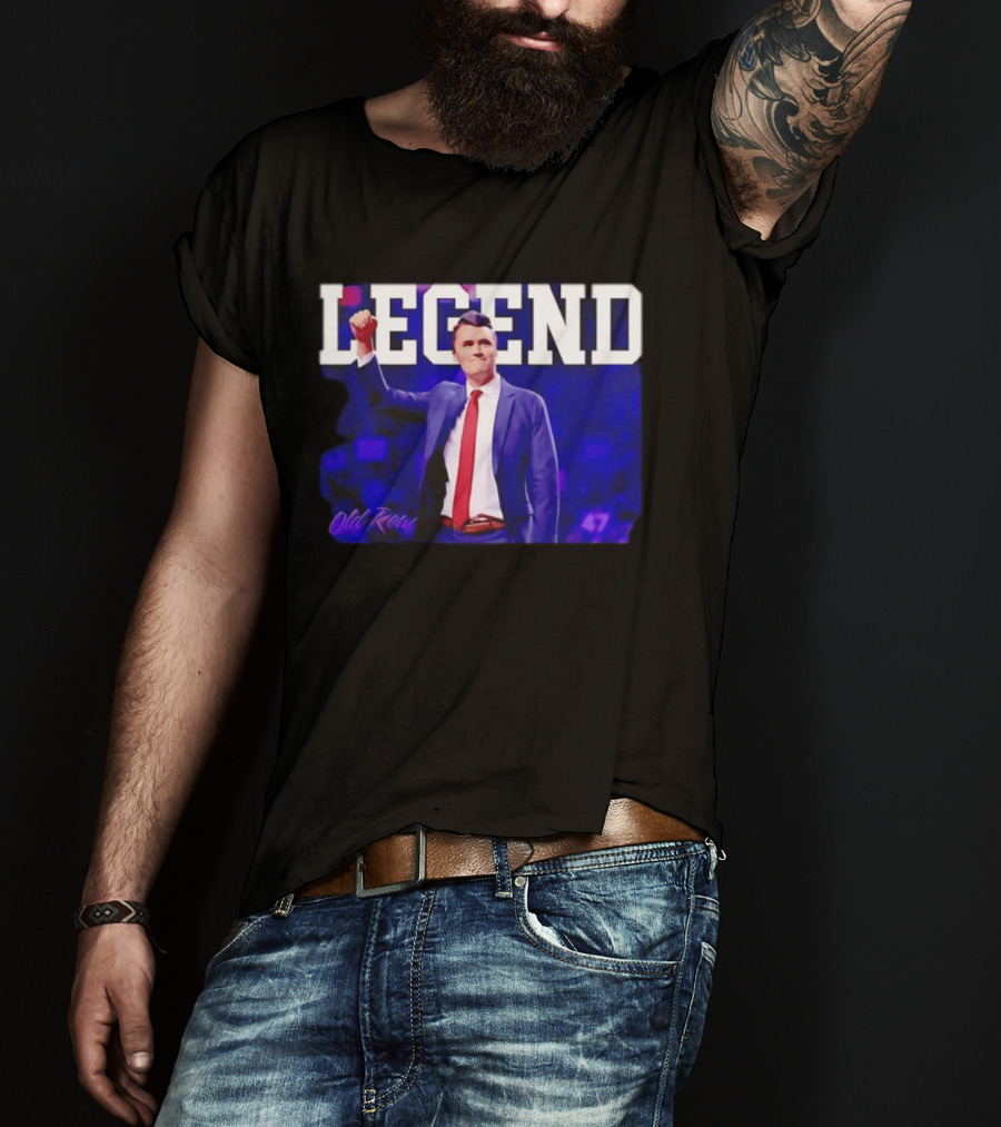 Charlie Kirk Old Row Legend 47 T-Shirt