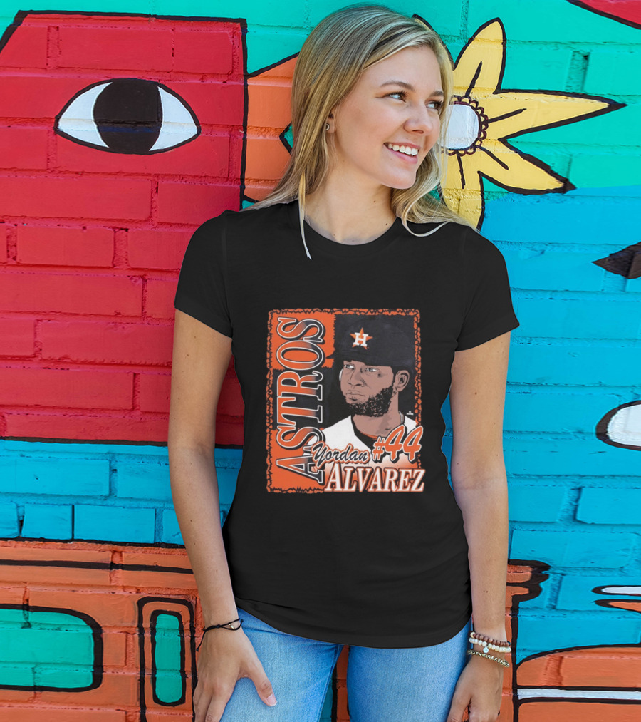 Astros Yordan Alvarez #44 Houston Baseball T-Shirt