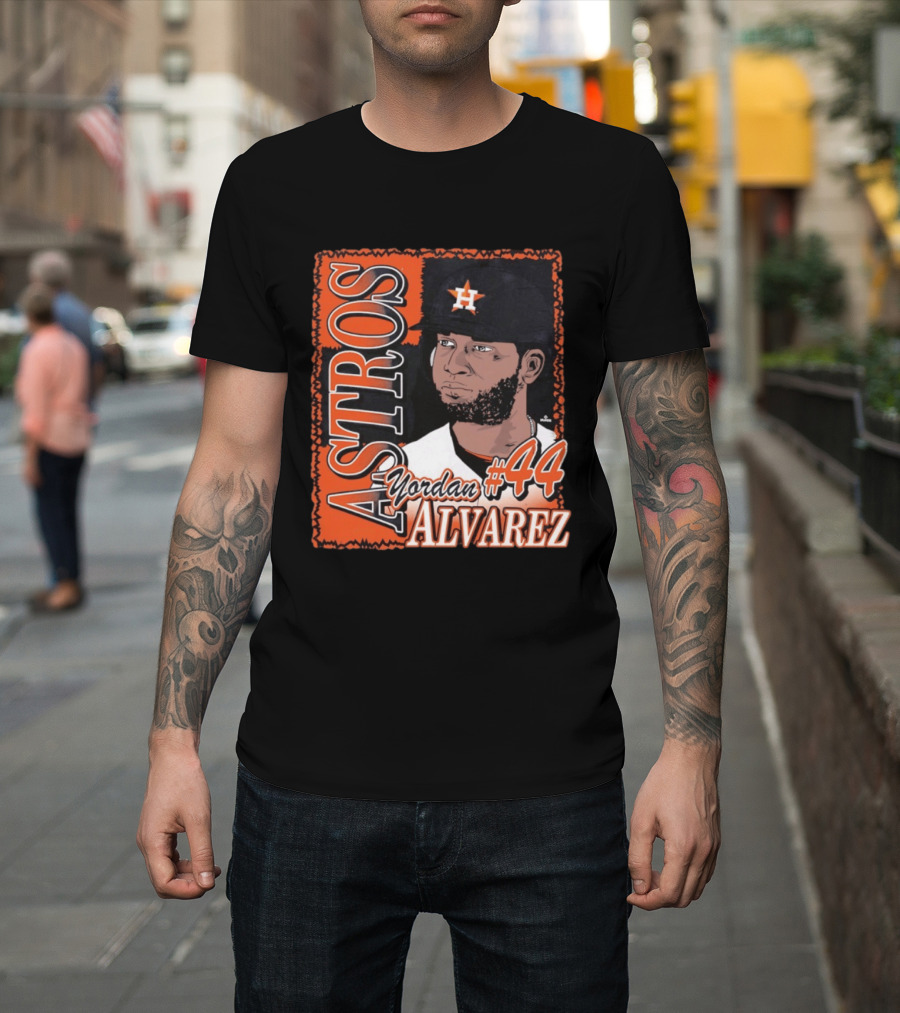 Astros Yordan Alvarez #44 Houston Baseball T-Shirt