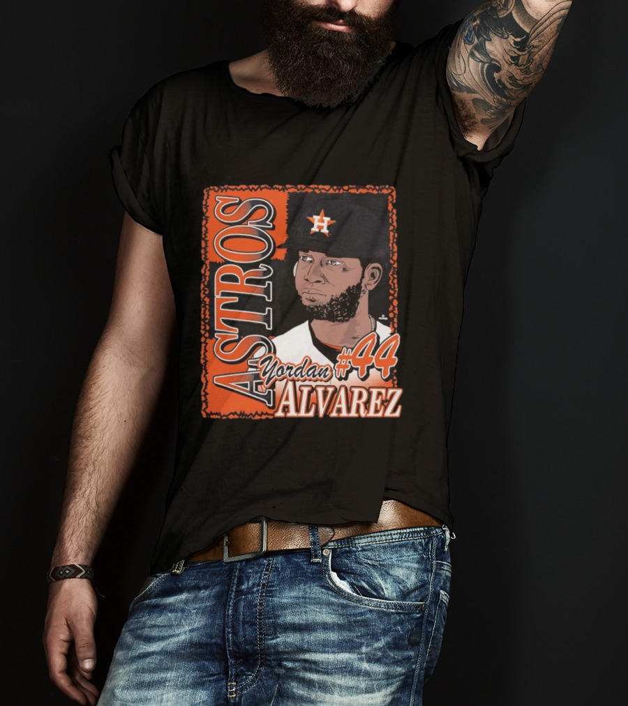 Astros Yordan Alvarez #44 Houston Baseball T-Shirt