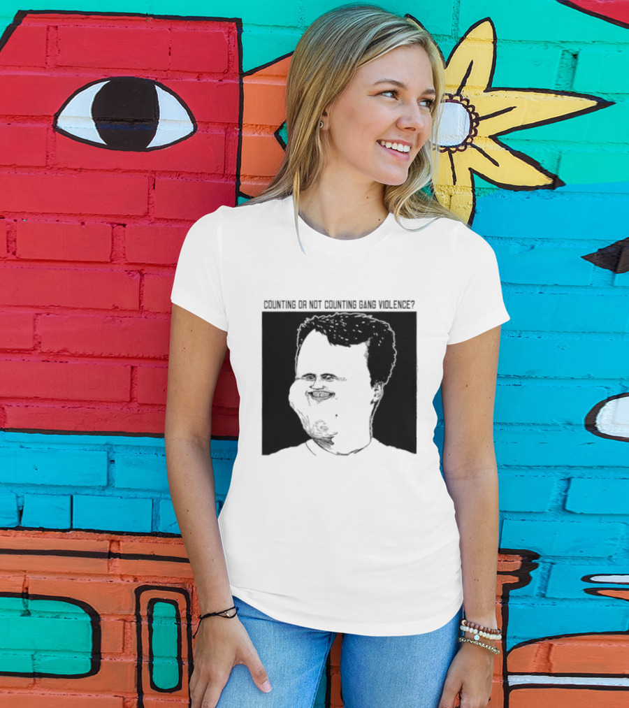 Charlie Kirk Counting Or Not Counting Gang Violence T-Shirt