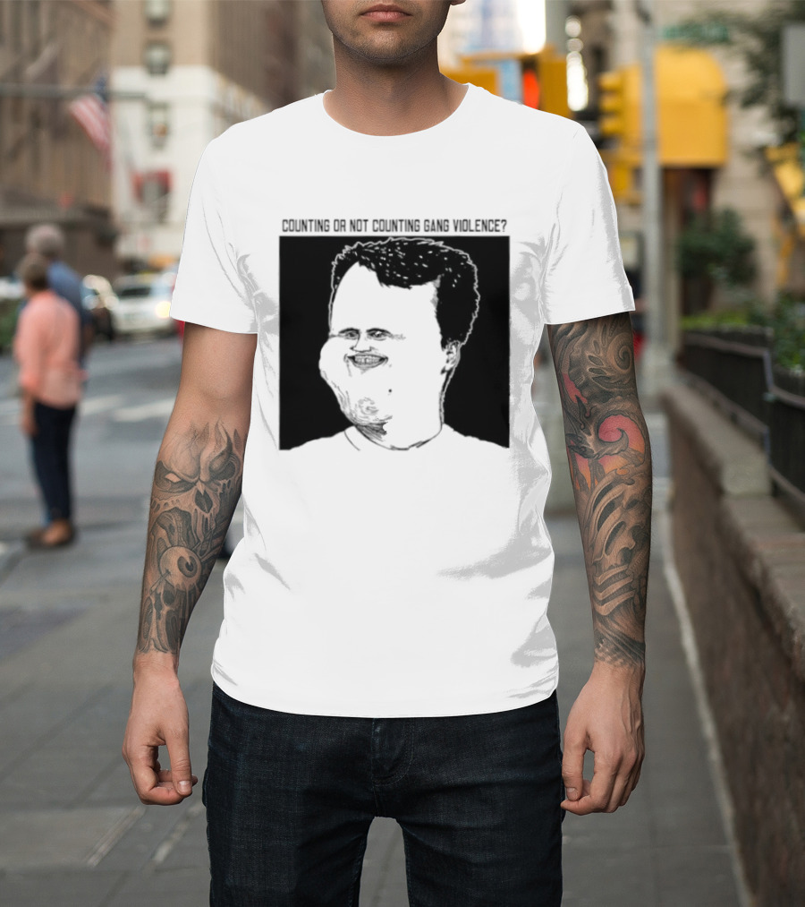 Charlie Kirk Counting Or Not Counting Gang Violence T-Shirt