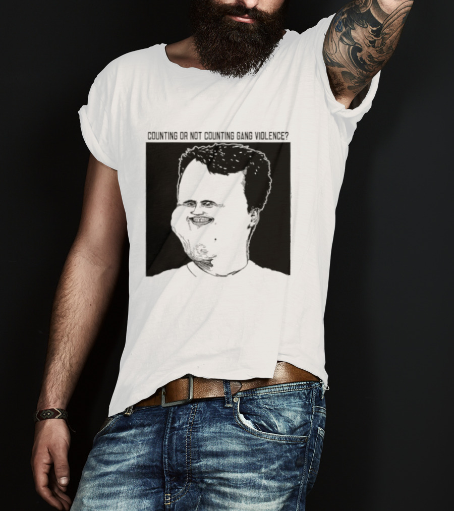Charlie Kirk Counting Or Not Counting Gang Violence T-Shirt