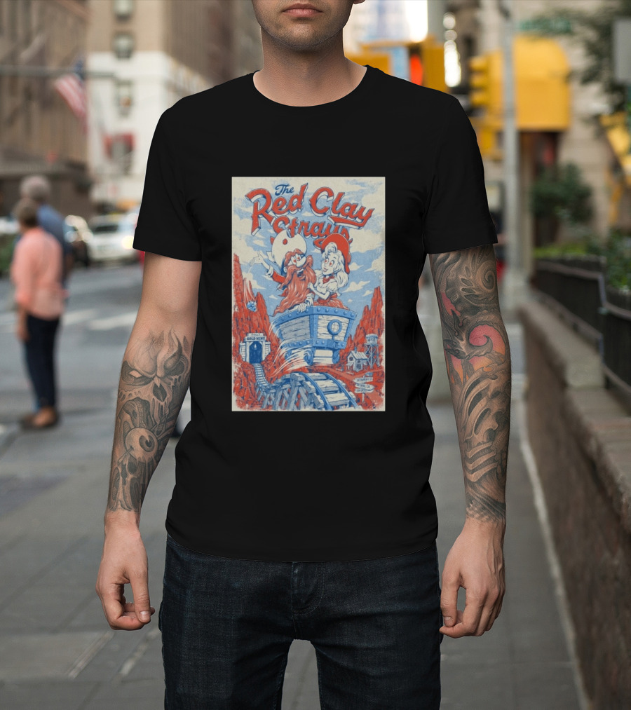 The Red Clay Strays Sacramento Golden 1 Center Sep 11 2026 Gold Mine Limited T-Shirt