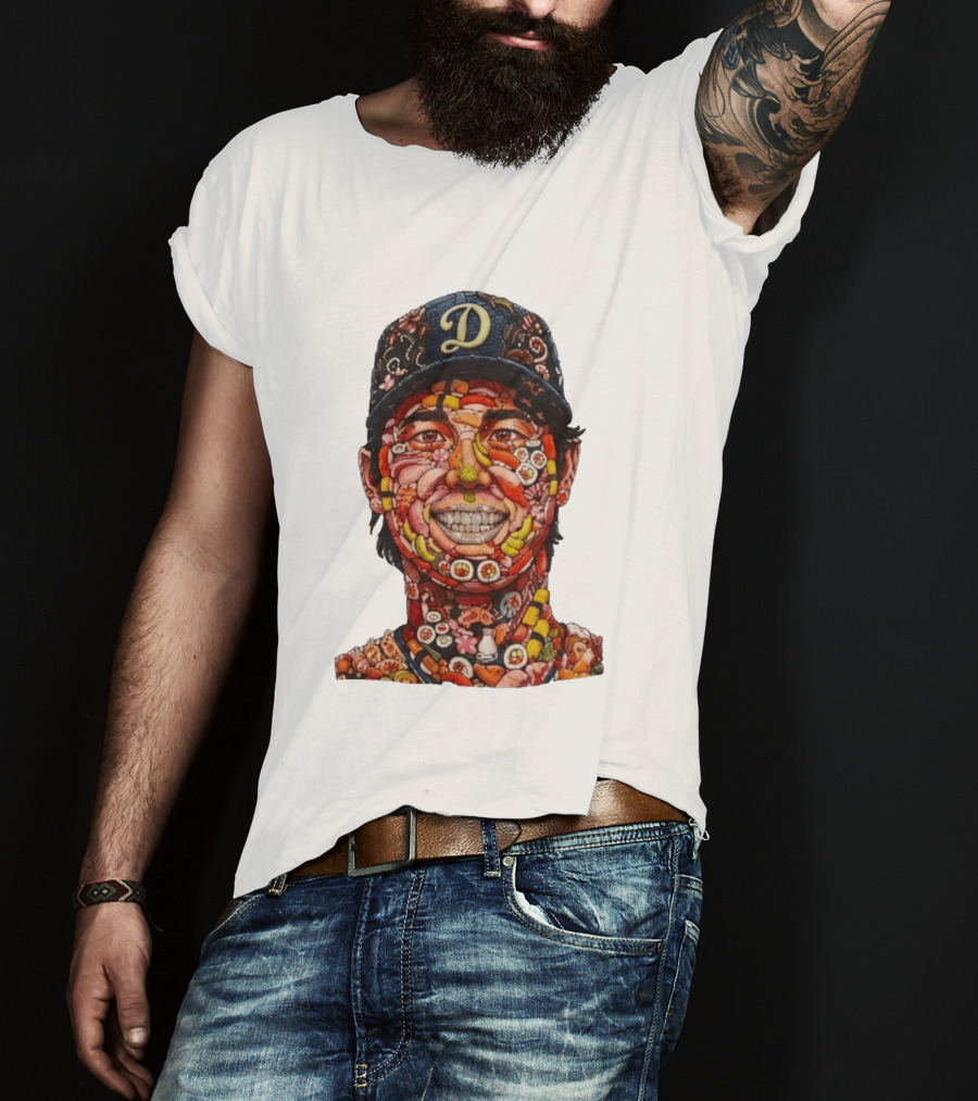 Dodgers Shohei Ohtani ZooCorp Foods Snacks T-Shirt