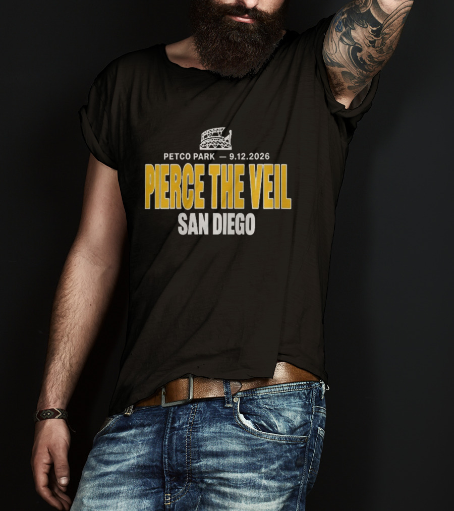 Pierce The Veil San Diego Petco Park 9.12.2026 T-Shirt