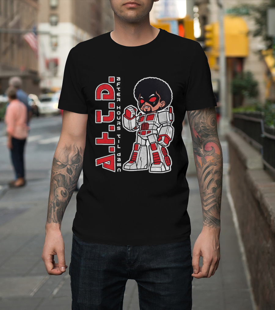 The Weeknd A.F.T.D. After Hours Til Dawn 2026 Asia Tour Tokyo Japan Gundam Pop Up T-Shirt