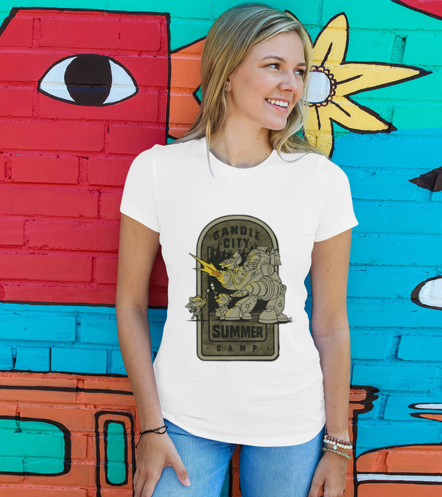 Bandle City Summer Camp League Of Legends Character Battle Scene T-Shirt