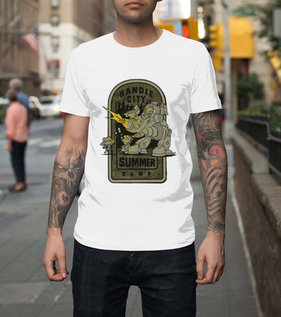 Bandle City Summer Camp League Of Legends Character Battle Scene T-Shirt