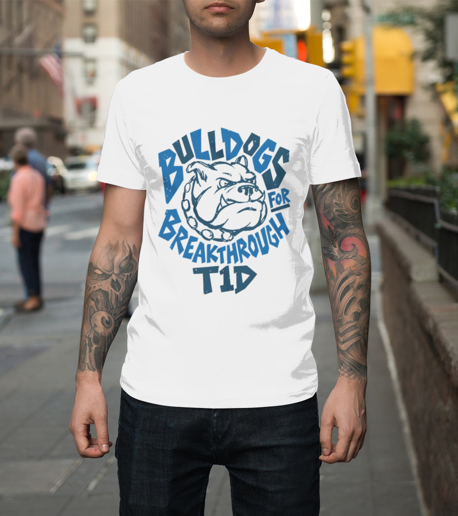 Bulldogs For Breakthrough T1D T-Shirt