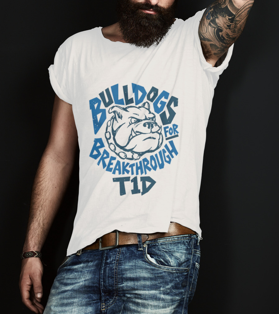 Bulldogs For Breakthrough T1D T-Shirt