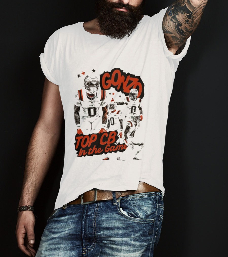 Gonzo Top CB In The Game New England Patriots T-Shirt