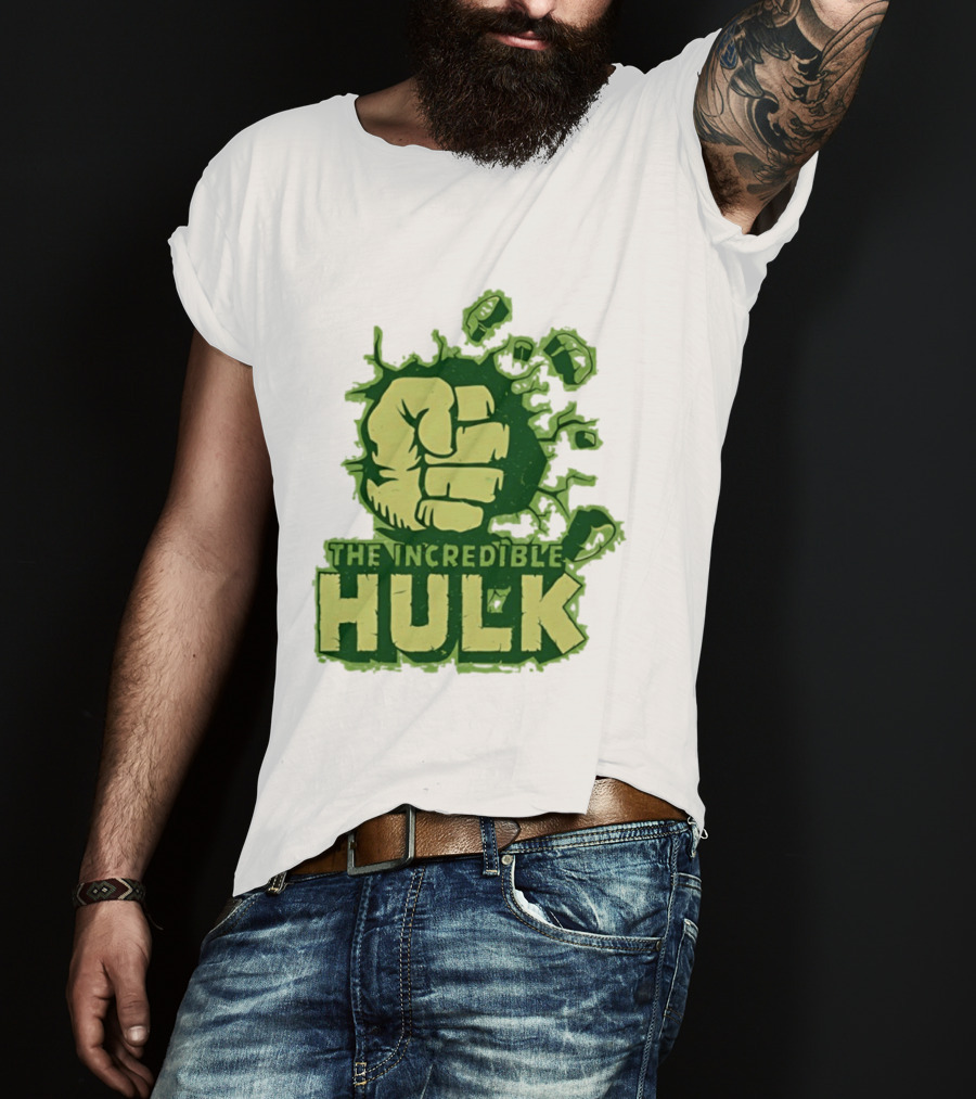 The Incredible Hulk Fist Smash Tunicart T-Shirt