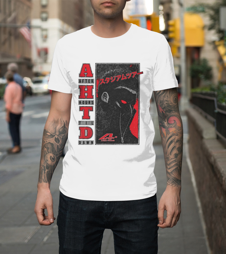 The Weeknd After Hours Til Dawn 2026 Asia Tour Tokyo Japan Pop Up Anime A Asia Tour T-Shirt
