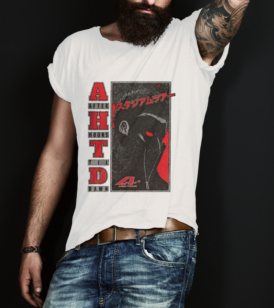 The Weeknd After Hours Til Dawn 2026 Asia Tour Tokyo Japan Pop Up Anime A Asia Tour T-Shirt