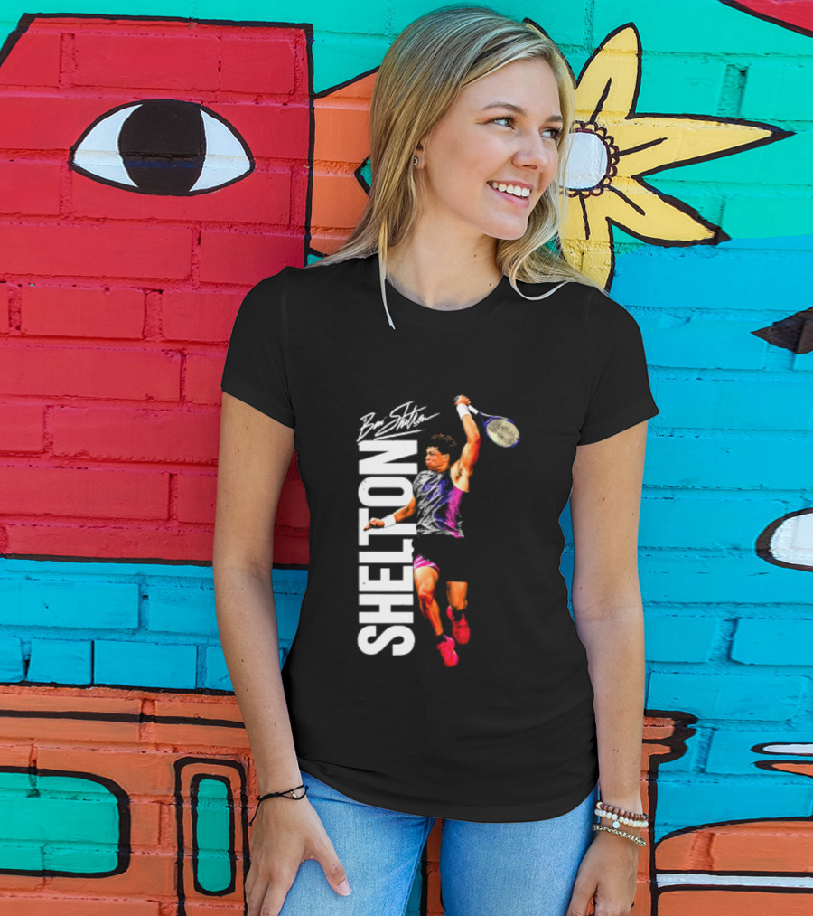 Ben Shelton Tennis Player Signature Art 2026 T-Shirt