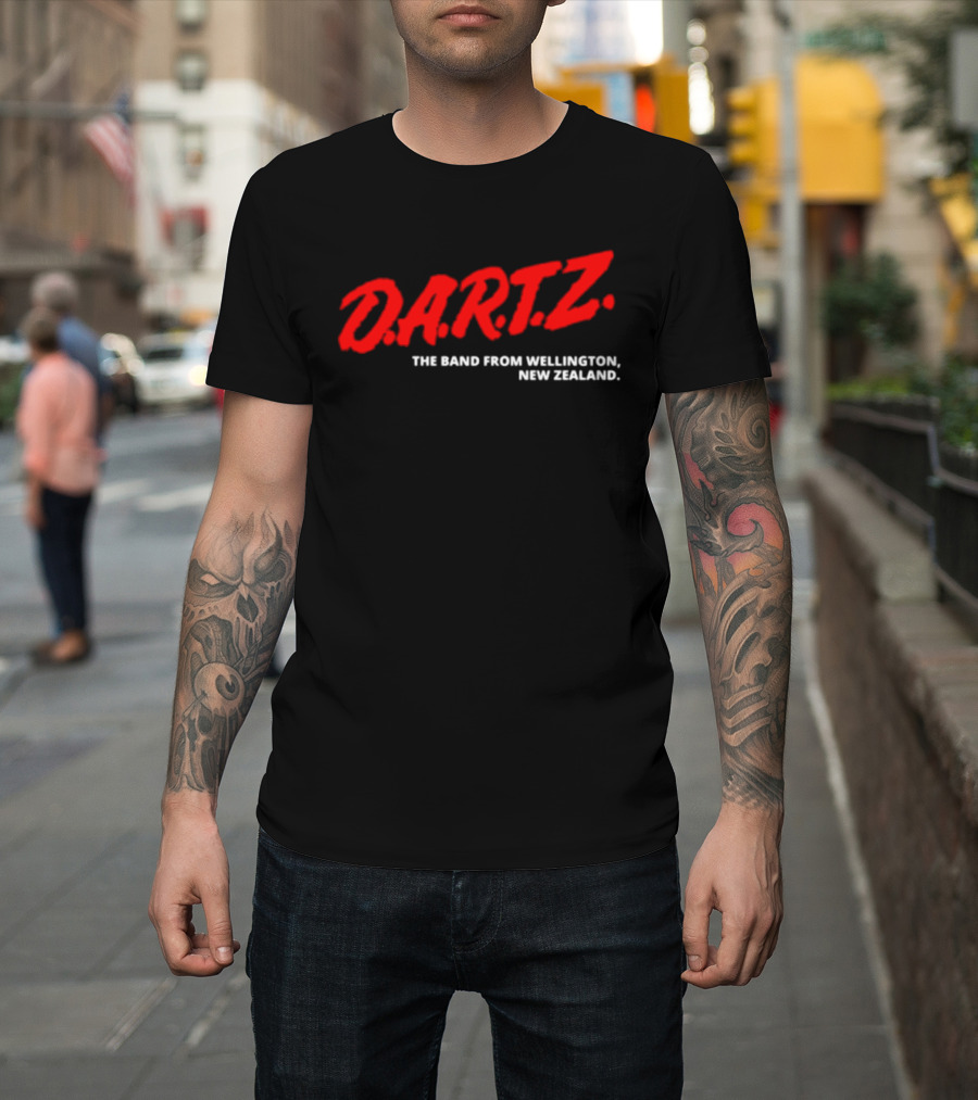 Dartz The Band From Wellington New Zealand T-Shirt