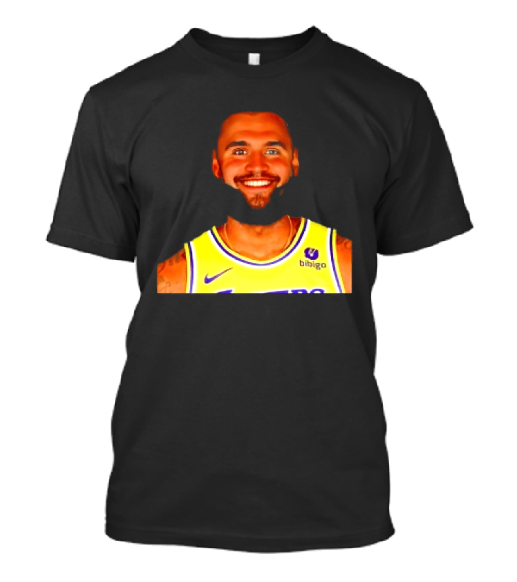 Charlie Kirk And LeBron James Los Angeles Lakers Basketball Meme T-Shirt