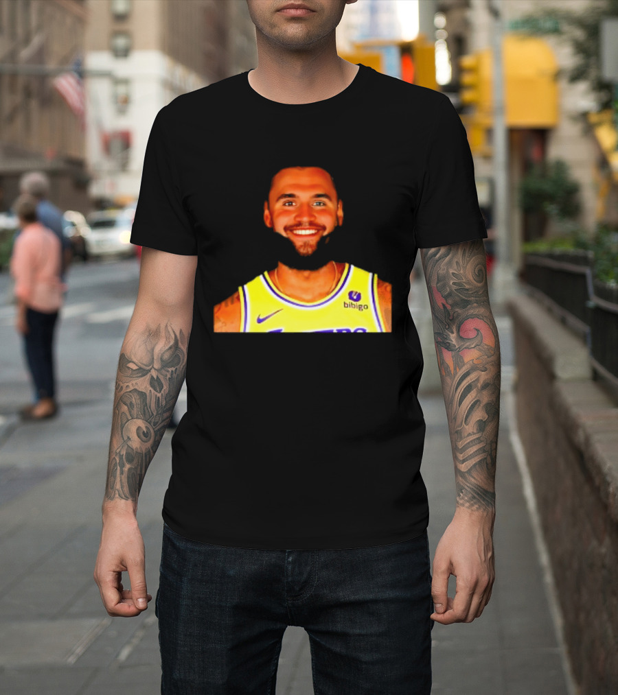 Charlie Kirk And LeBron James Los Angeles Lakers Basketball Meme T-Shirt