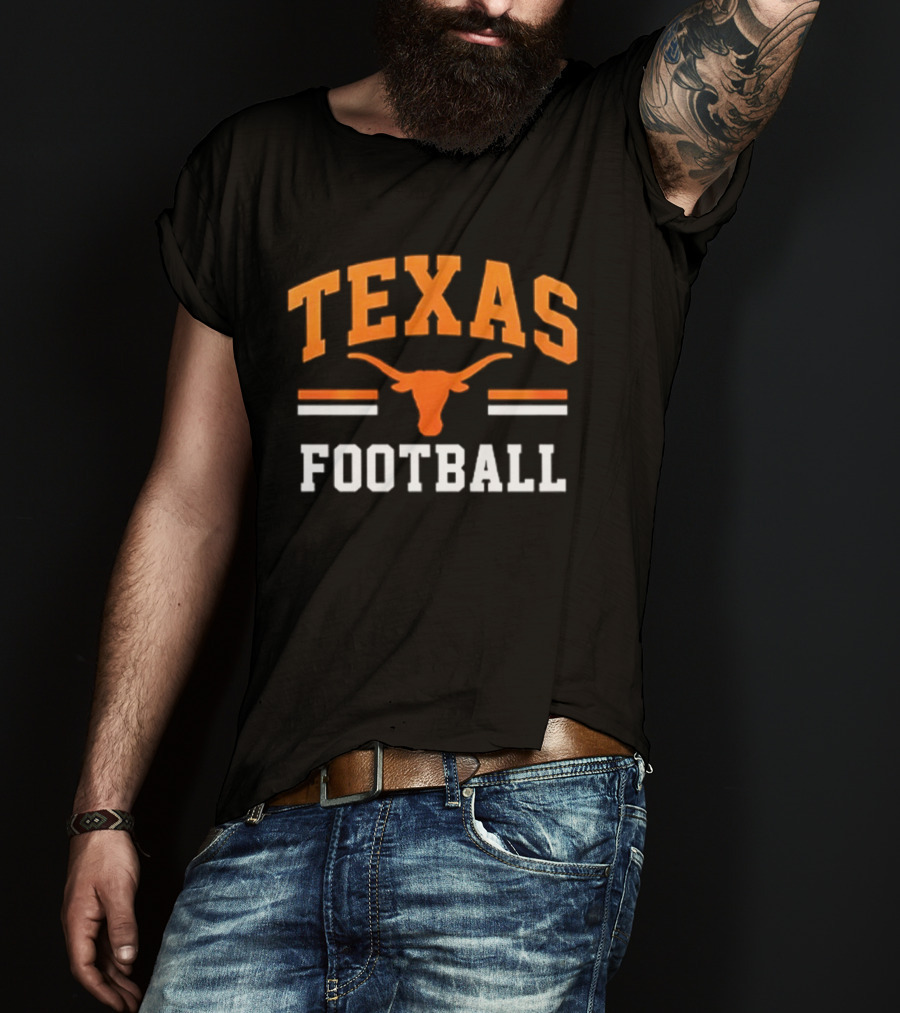Mo Bamba Texas Longhorns Football Unite The Family Two Sided T-Shirt