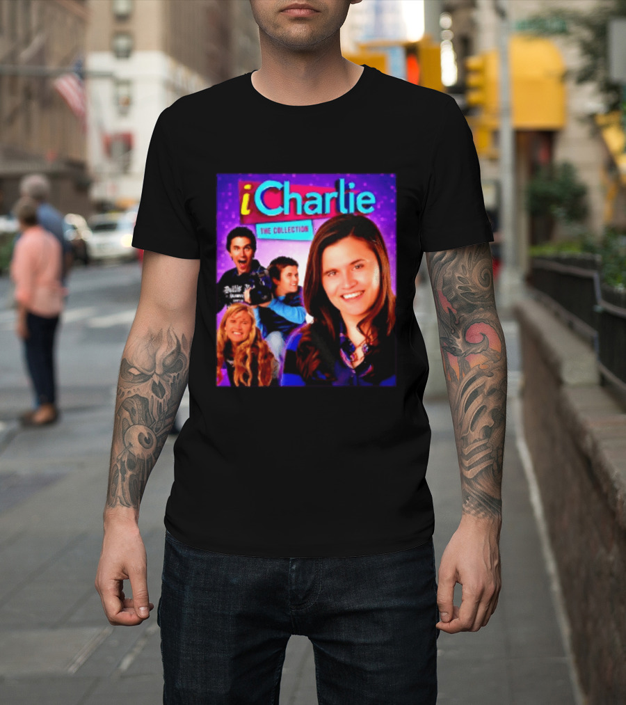 ICharlie The Collection ICarly Nickelodeon Meme TV Show Cast T-Shirt