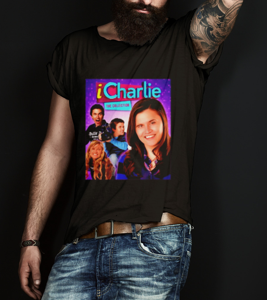 ICharlie The Collection ICarly Nickelodeon Meme TV Show Cast T-Shirt