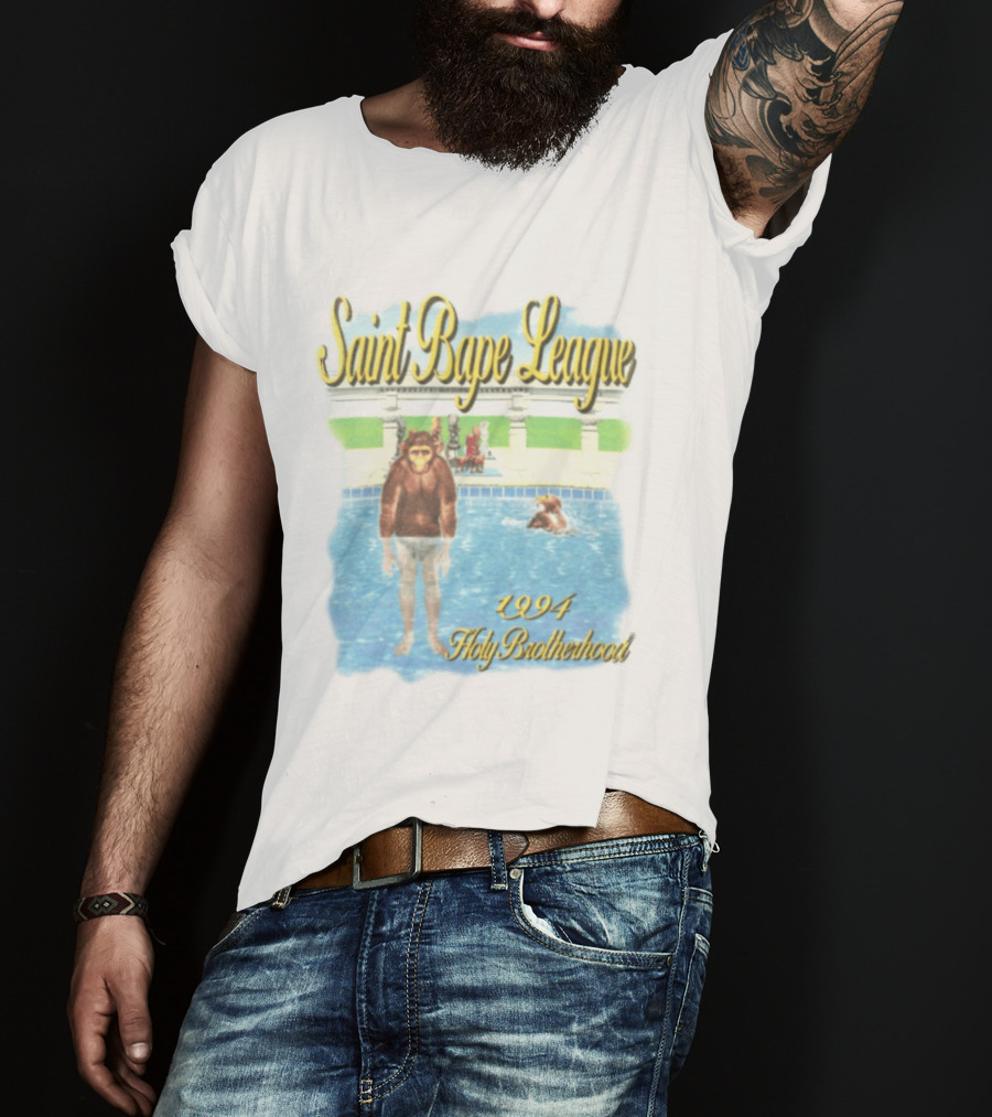 Saint Bape League Holy Brotherhood 1994 T-Shirt