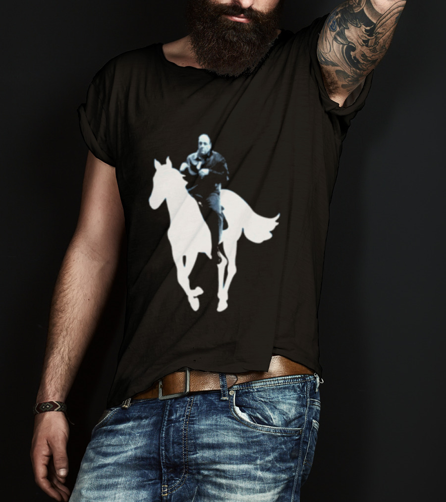 Rogue Co Pie O My Own Summer Millennial Sopranos Iconic Horse Scene T-Shirt