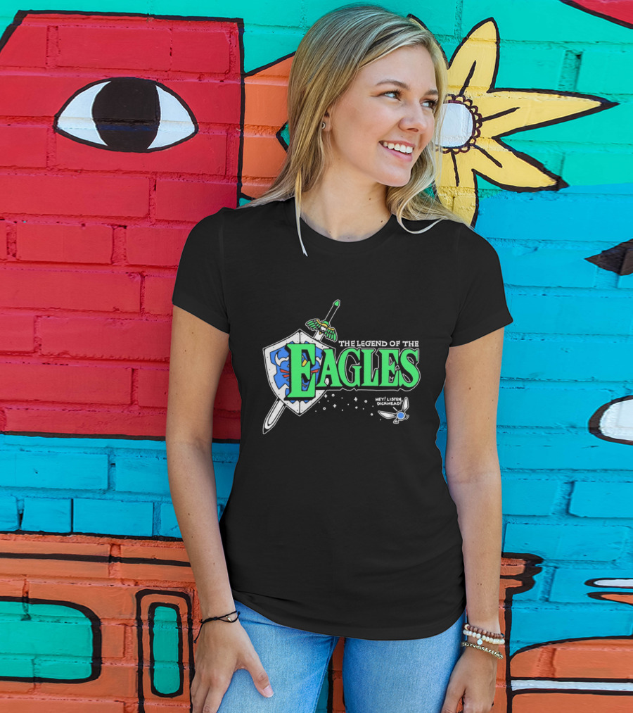 The Legend Of The Eagles Sword And Shield Adventure T-Shirt