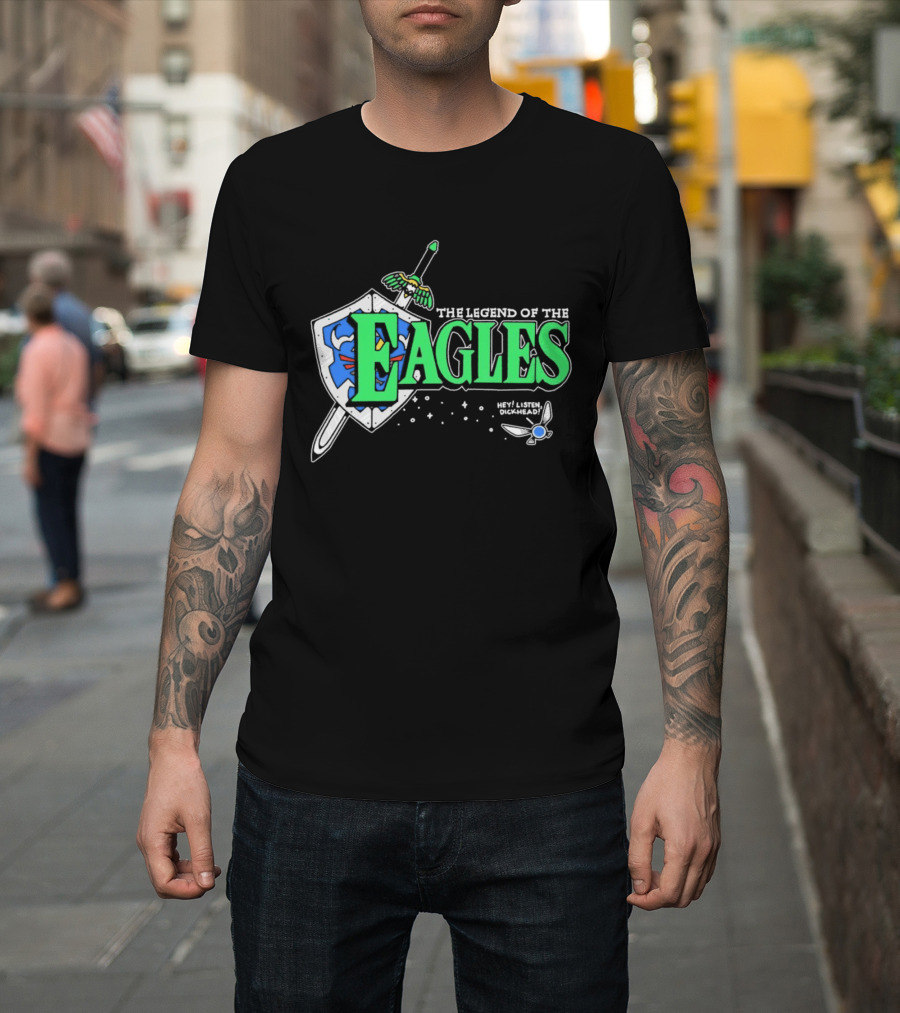 The Legend Of The Eagles Sword And Shield Adventure T-Shirt